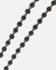 Saint Morta 4mm Iced Ball Chain Iced Black