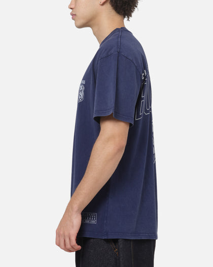Bleacher Athletic Canterbury Bulldogs NRL Attrition Washed T-Shirt Blue