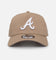 New Era Atlanta Braves 'Tumbleweed Seasonal' 9FORTY A-Frame Snapback Tumbleweed/White