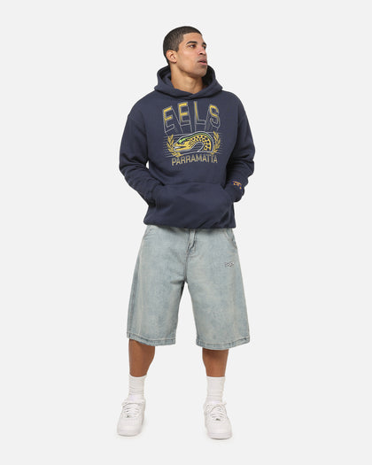 Bleacher Athletic Parramatta Eels NRL Adult Club Wreath Hoodie Navy