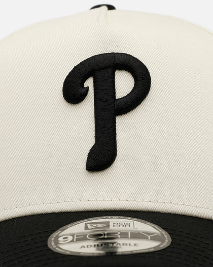 New Era Philadelphia Phillies 'Easy Chrome Black' 9FORTY A-Frame Snapback Chrome/Black