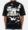 73Studio X Fortnite Where We Droppin T-Shirt Black Acidwash