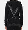 Ed Hardy Women's Raver Cropped Hoodie Black