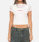 Ed Hardy Women's Layered Lace T-Shirt White