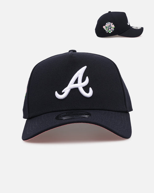 New Era Atlanta Braves 'Floral Side Patch' 9FORTY A-Frame Snapback Official Team Color