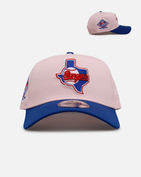 New Era Texas Rangers 'Pink Crown' 9FORTY A-Frame Snapback Pink