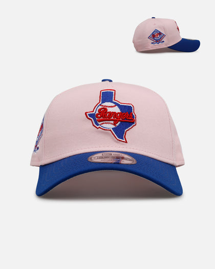 New Era Texas Rangers 'Pink Crown' 9FORTY A-Frame Snapback Pink