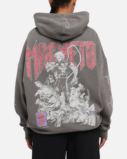 73Studio Marvel X-Men Magneto Premium Hoodie Washed Charcoal