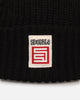 S Double Low Beanie Black