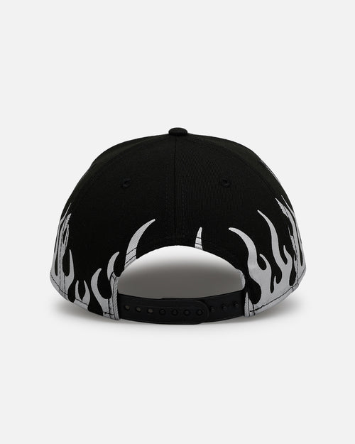 New Era Chicago Bulls 'Metallic Flames' 9FORTY A-Frame Snapback Black/Silver