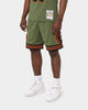 Mitchell & Ness Chicago Bulls Flight Swingman Shorts Olive