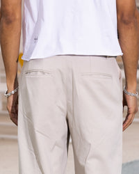 Loiter Western Trouser Off White
