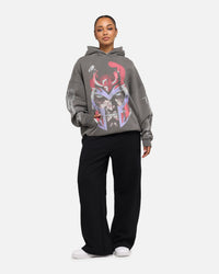 73Studio Marvel X-Men Magneto Premium Hoodie Washed Charcoal