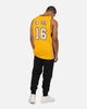 Mitchell & Ness Los Angeles Lakers Pau Gasol 09-10 Swingman Jersey Light Gold