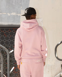 Loiter Hybrid Hoodie Dusty Pink