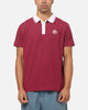 Bleacher Athletic Manly Warringah Sea Eagles NRL Adult Golf Polo T-Shirt Maroon