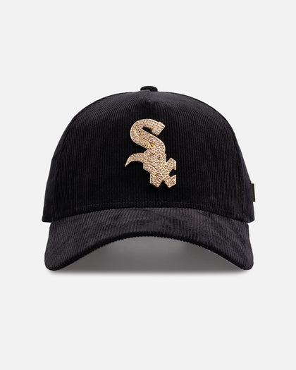 New Era Chicago White Sox 'Diamontee Cord' 9FORTY A-Frame Snapback Black Cord