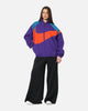 Nike Women's Sportswear Logo Oversized Woven Jacket Court Purple