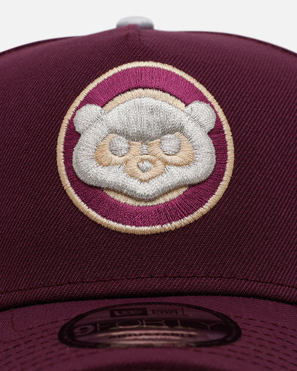 New Era Chicago Cubs 'Plum' 9FORTY A-Frame Snapback Plum