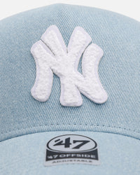 47 Brand New York Yankees 'Denim Chenille' 47 Offside Snapback Denim
