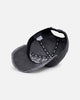 Von Dutch Big Distressed Dad Strapback Washed Black