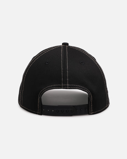 New Era New York Yankees 'Rope Script' 9FORTY A-Frame Snapback Black/White