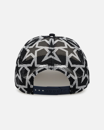 New Era Los Angeles Angels 'Fourth Of July' 9FORTY A-Frame Snapback Chrome/Navy