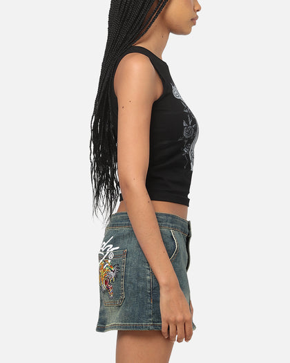 Ed Hardy Women's Holy Tank Black