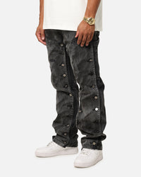 MNML V624 Snap Off Baggy Pants Vintage Black