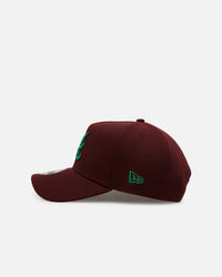 New Era Atlanta Braves 'Frosted Burgundy' 9FORTY A-Frame Snapback Burgundy