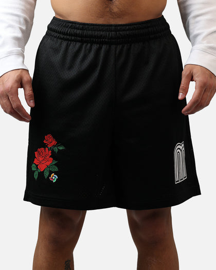 New Era Mexico National Baseball Team Rose Shorts Black