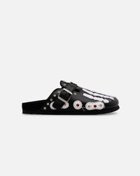 Octavious Marks Onyx Leather Clogs Black