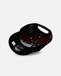 New Era Los Angeles Lakers 'Certified Lover 2.0' 9FORTY A-Frame Snapback Maroon