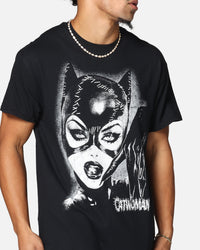 Goat Crew X DC Batman Catwoman T-Shirt Black