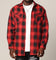 Saint Morta Icon Flannel Shirt Red/Black