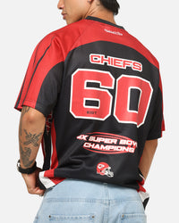 Mitchell & Ness Kansas City Chiefs Warehouse Rave Jersey Black/Red/White