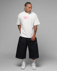 Loiter Shibuya Pleated Jorts Indigo