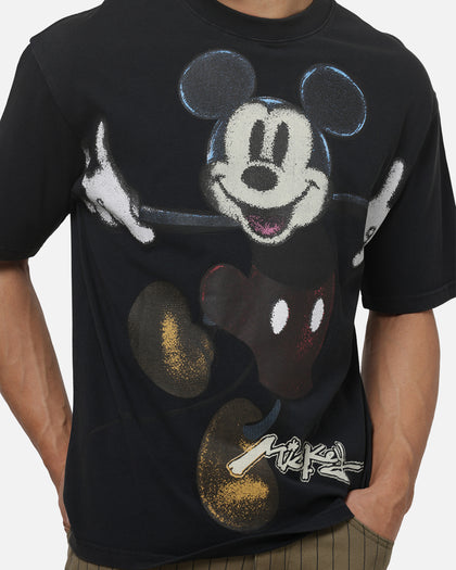 Carré X Disney Mickey & Friends Big Head T-Shirt Vintage Black