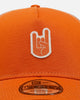 New Era Texas Longhorns 'Hand Signals' 9FORTY A-Frame Trucker Snapback Official Team Colors