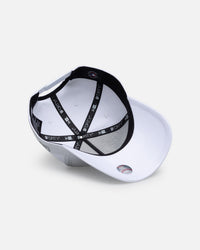 New Era New York Yankees 'White Silver' 9FORTY A-Frame Snapback White/Silver