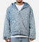 Revenge Spider Web Denim Jacket Blue