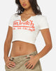 Von Dutch Women's Cropped T-Shirt White