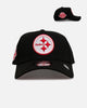 New Era Pittsburgh Steelers 'Black And Pink' 9FORTY A-Frame Snapback Black/Pink