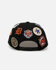 New Era Detroit Tigers 'All Over Embroidery' 9FORTY A-Frame Snapback Black