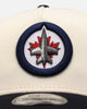 New Era Winnipeg Jets 'Team Color Visor' 9FORTY A-Frame Snapback Chrome/Official Team Color