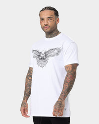 Saint Morta Bird Of Prey Lafayette T-Shirt White/Black