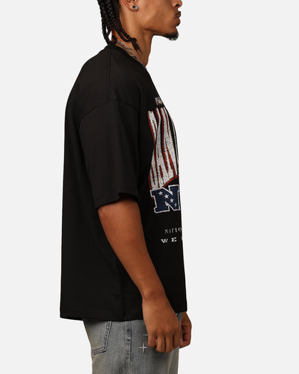 New Era San Francisco 49ers Oversized Essentials T-Shirt Black