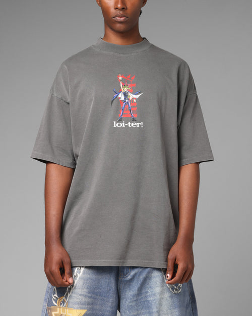 Loiter X Yu-Gi-Oh! Yugi T-Shirt Vintage Black