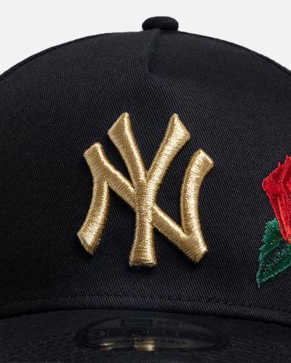 New Era New York Yankees 'Rose Special 10 Year Anniversary' 9FORTY A-Frame Snapback Black