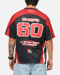 Mitchell & Ness Kansas City Chiefs Warehouse Rave Jersey Black/Red/White